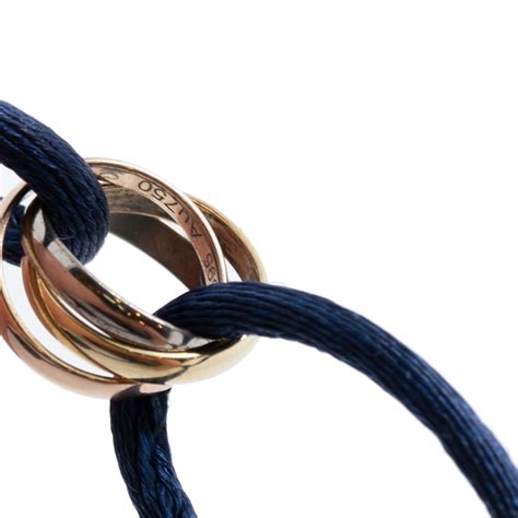 cartier cord trinity bracelet|cartier bracelet trinity size guide.